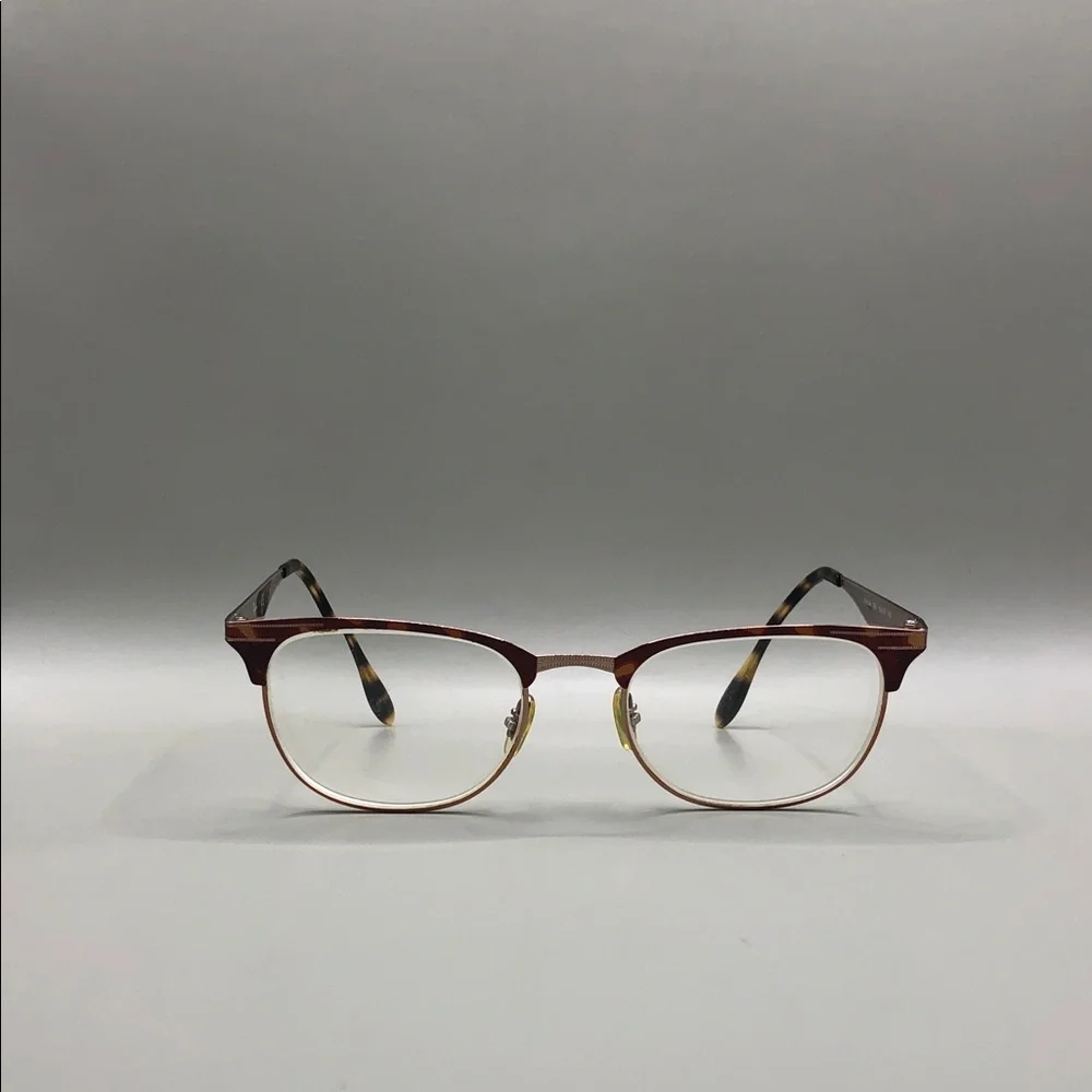 Ray Ban rb6346 2971 glasses coppery brown tortoise metal UNISEX soft square.